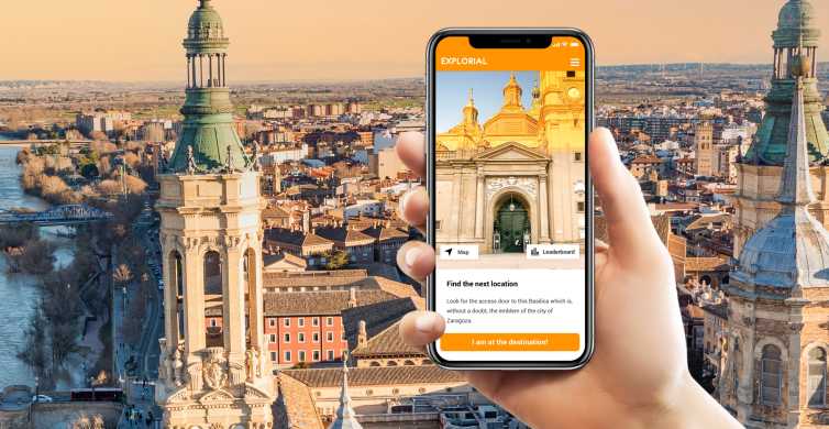 Zaragoza: búsqueda del tesoro y recorrido a pie autoguiado