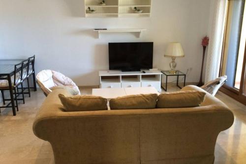 A cozy two bedroom apartment on the golf resort