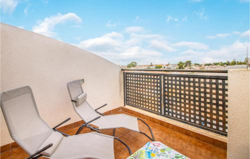 Awesome apartment in San Javier with 2 Bedrooms