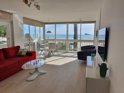 Esmeralda, Benidorm Poniente, 1st line, frontal seaview, 2 bedroom apartment, Ocean Terrace