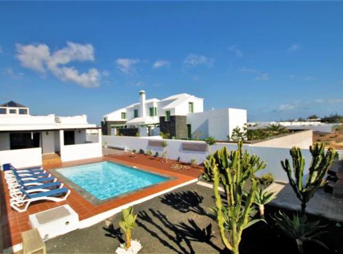 Casa vacacional con piscina climatizada El Cobre 22