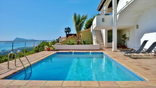 Villa en Altea con vistas al mar